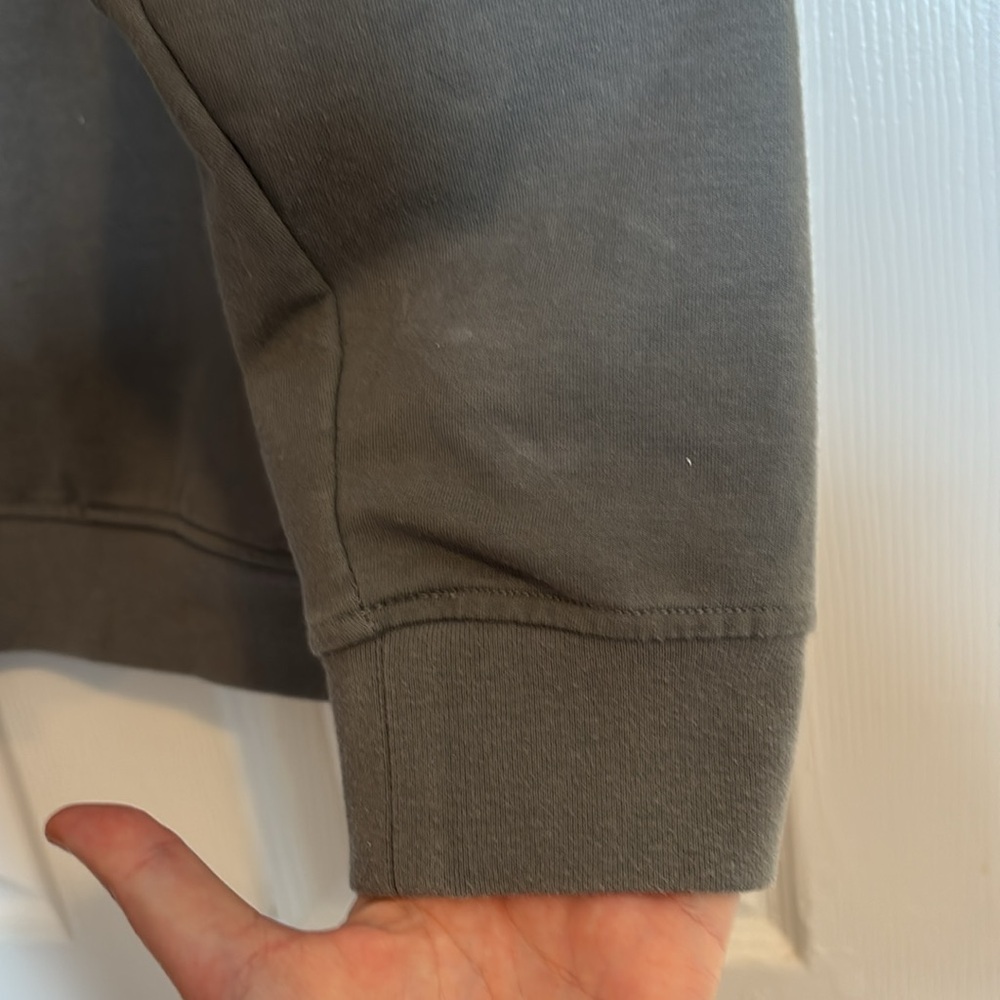 Cuts Clothing Greenish Gray Hooded Sweatshirt - Picture 6 of 9